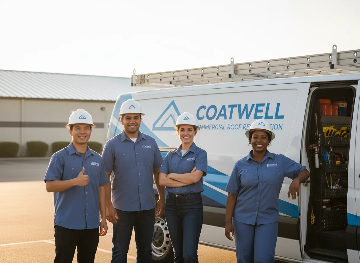 Commercial roof coating company in Saugus, MA
